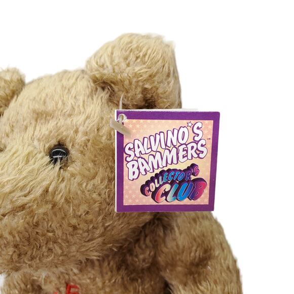 Vintage Mark McGwire Bear Salvinos Bammers Collectors Club Bear Baseball Bear - Picture 2 of 9